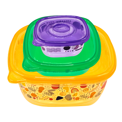 Design Series Square Food Storage Containers