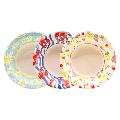 Disposable paper bowl