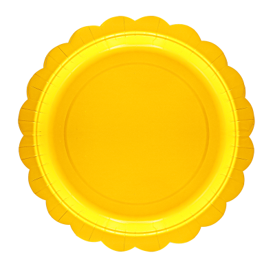 Disposable paper plates