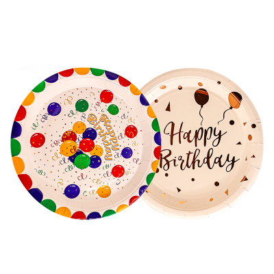 Disposable paper plate